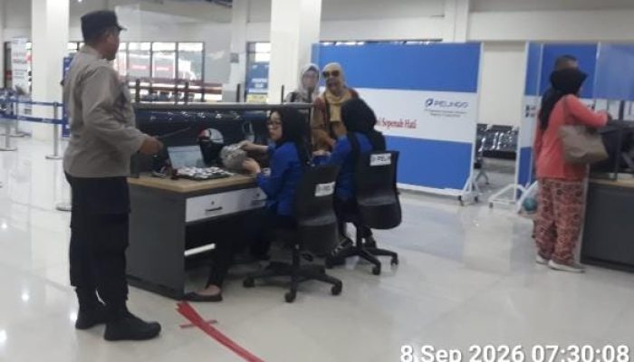 Pengamanan Embarkasi KM Gunung Dempo Tujuan Surabaya Berlangsung Aman dan Lancar, Polisi Pastikan Penumpang Tertib dan Aman