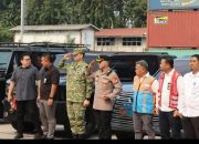 Kapolres Pelabuhan Tanjung Priok Hadiri Penyambutan Kapal Induk ITS Giuseppe Garibaldi, Menteri Pertahanan dan Pejabat Tinggi TNI