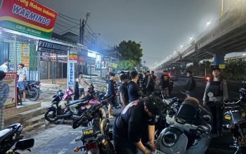 Patroli Gabungan Brimob Amankan Empat Motor Diduga untuk Balap Liar di Jakarta Timur